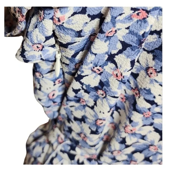 Lauren Ralph Lauren Floral Belted Crepe Dress NWT Size 4 - Picture 6 of 11